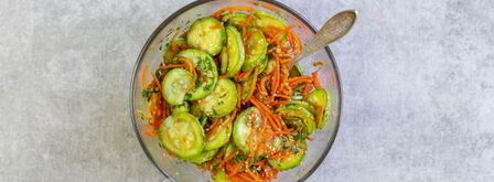 кабачки по-корейски с медом. Шаг 11