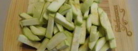 кабачки под острым соусом. Шаг 2