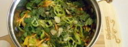 кабачки под острым соусом. Шаг 4