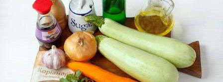 кабачки с морковью по-корейски. Шаг 3