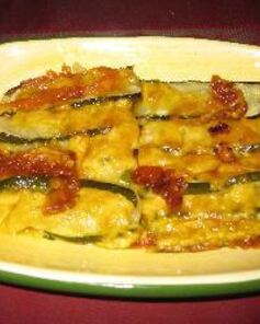 Кабачки с сыром в духовке