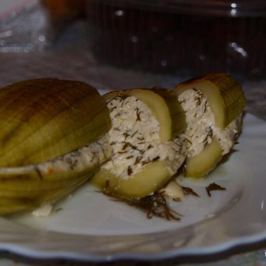 Рецепт кабачки с творогом