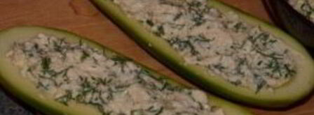 кабачки с творогом. Шаг 5