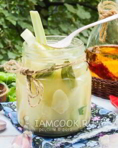 Кабачки в горчичном маринаде на зиму