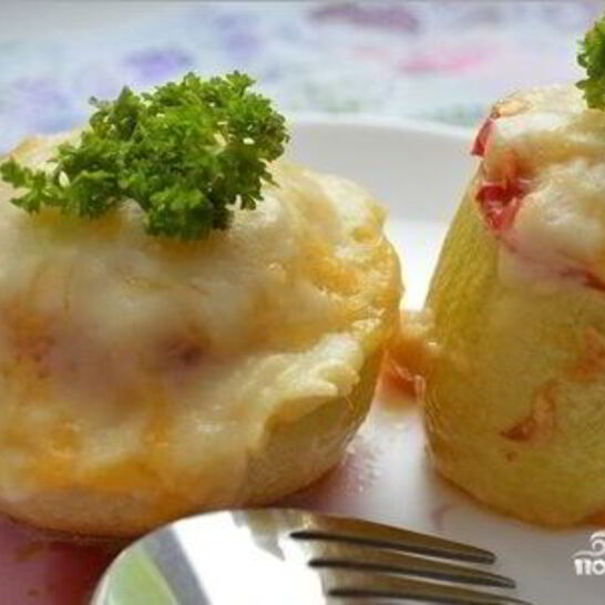 Рецепт кабачки, запеченные в микроволновке