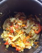 Капуста жареная в мультиварке