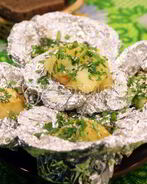 Картофель запеченный в фольге