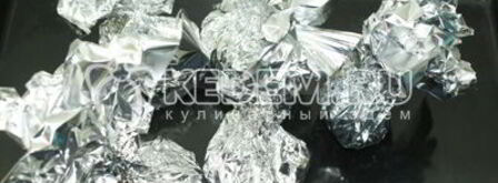 картофель запеченный в фольге. Шаг 3