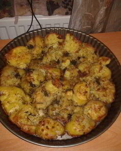 Картошка запеченная с хрустящей корочкой