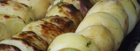 молодой картофель в маринаде на мангале. Шаг 5