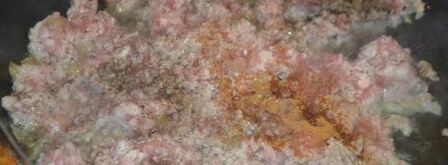 мусака с картофелем и фаршем. Шаг 8