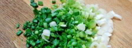 перец, фаршированный колбасой и сыром. Шаг 3