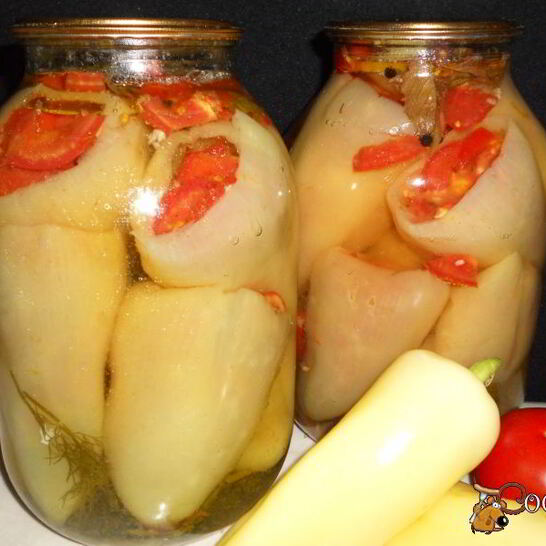 Рецепт перец фаршированный помидорами