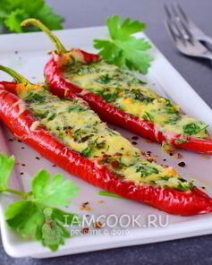 Перец, фаршированный сыром