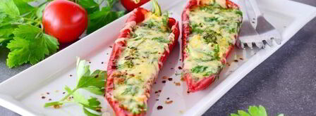 перец, фаршированный сыром. Шаг 12