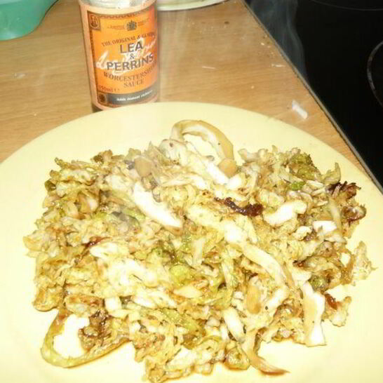 Рецепт савойская капуста с вустерским соусом