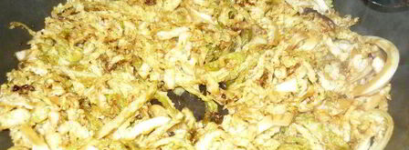 савойская капуста с вустерским соусом. Шаг 4