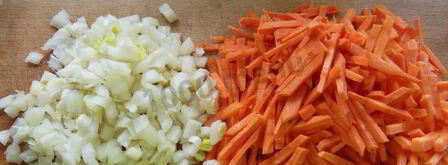 стручковая фасоль запеченая с яйцами. Шаг 2