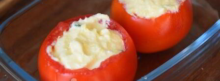 томаты, запеченные с пармезаном. Шаг 6