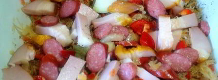 томленая капуста под хлебной корочкой. Шаг 3