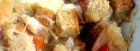 томленая капуста под хлебной корочкой. Шаг 6