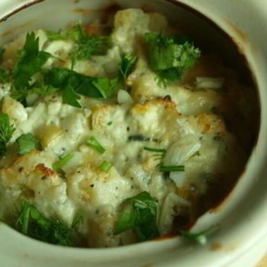 Рецепт цветная капуста в горшочке