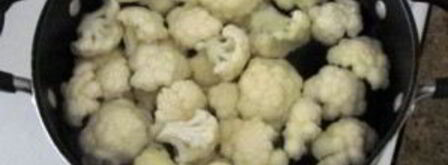 цветная капуста в горшочке. Шаг 2