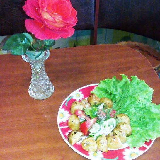 Рецепт запеченная молодая картошечка