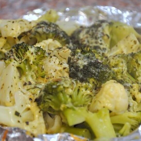 Рецепт запеченные в фольге овощи