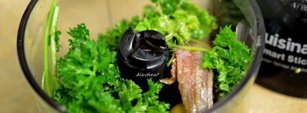 зеленая фасоль с оливками. Шаг 2