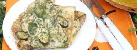 жареные кабачки с яйцом. Шаг 8