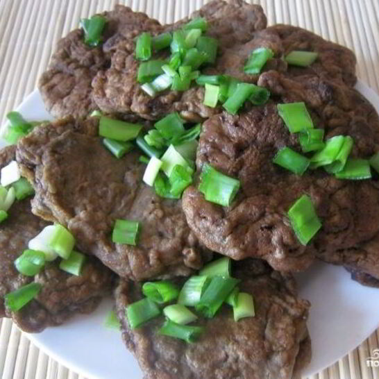 Рецепт биточки из печени говяжьей