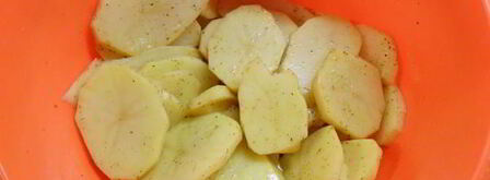 говяжья печень с картофелем в мультиварке. Шаг 4