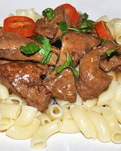 Говяжья печень стир-фрай