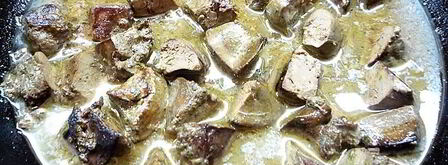 гратен с печенью индейки. Шаг 3