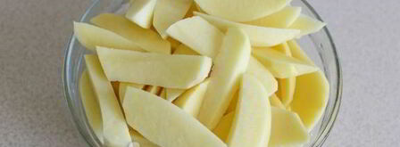 куриная печень с картошкой в мультиварке. Шаг 5