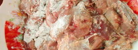 куриная печень с хурмой. Шаг 7