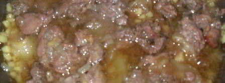 куриная печень с яблочно-имбирным соусом. Шаг 4