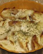 Куриная печень с яблоками