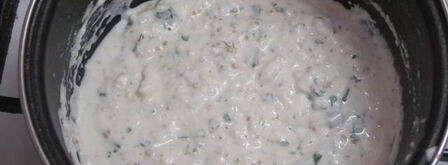 куриная печень со сливочно-горчичным соусом. Шаг 6