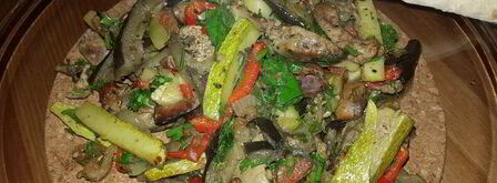 куриная печень, запеченная с овощами. Шаг 8