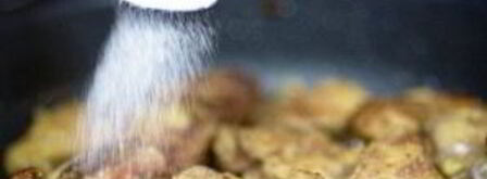 куриная печень, жареная с луком. Шаг 8