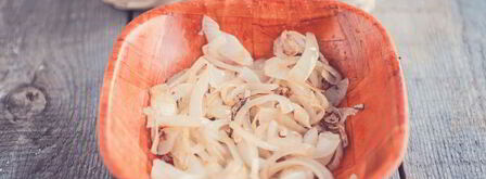 куриная печенка с яблоками. Шаг 3