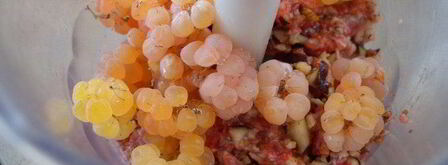 печень-гриль с инжирно-малиновым соусом. Шаг 7