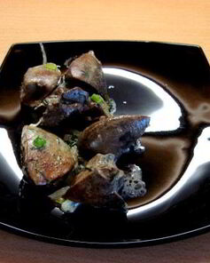 Печень индейки в сливках