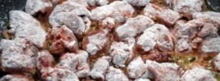 печень куриная на сковороде. Шаг 4