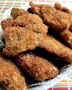 Печень куриная жареная