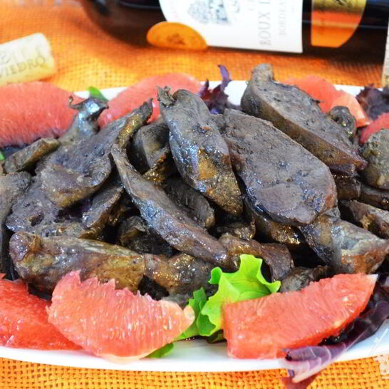 Рецепт печень по-анжуйски