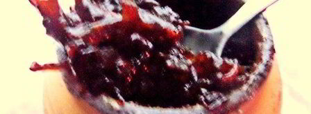 печень с луковым конфитюром. Шаг 6