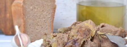 печень тушеная в молоке. Шаг 11